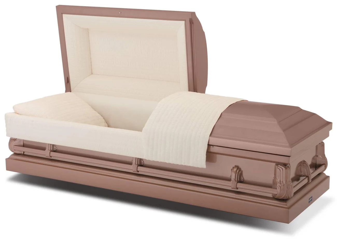 Apollo Copper 20-gauge steel casket