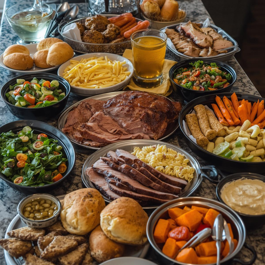 Family dinner reception