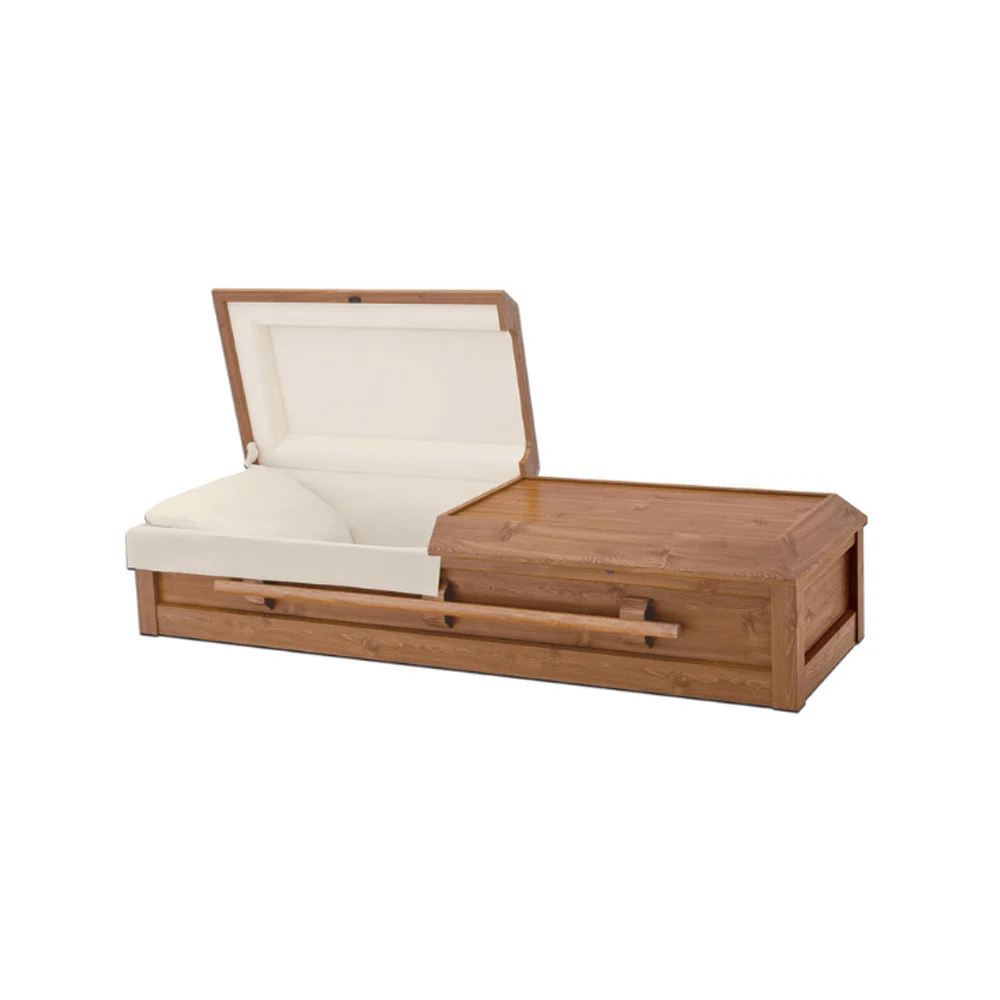 Pacific Pine cremation-oriented casket